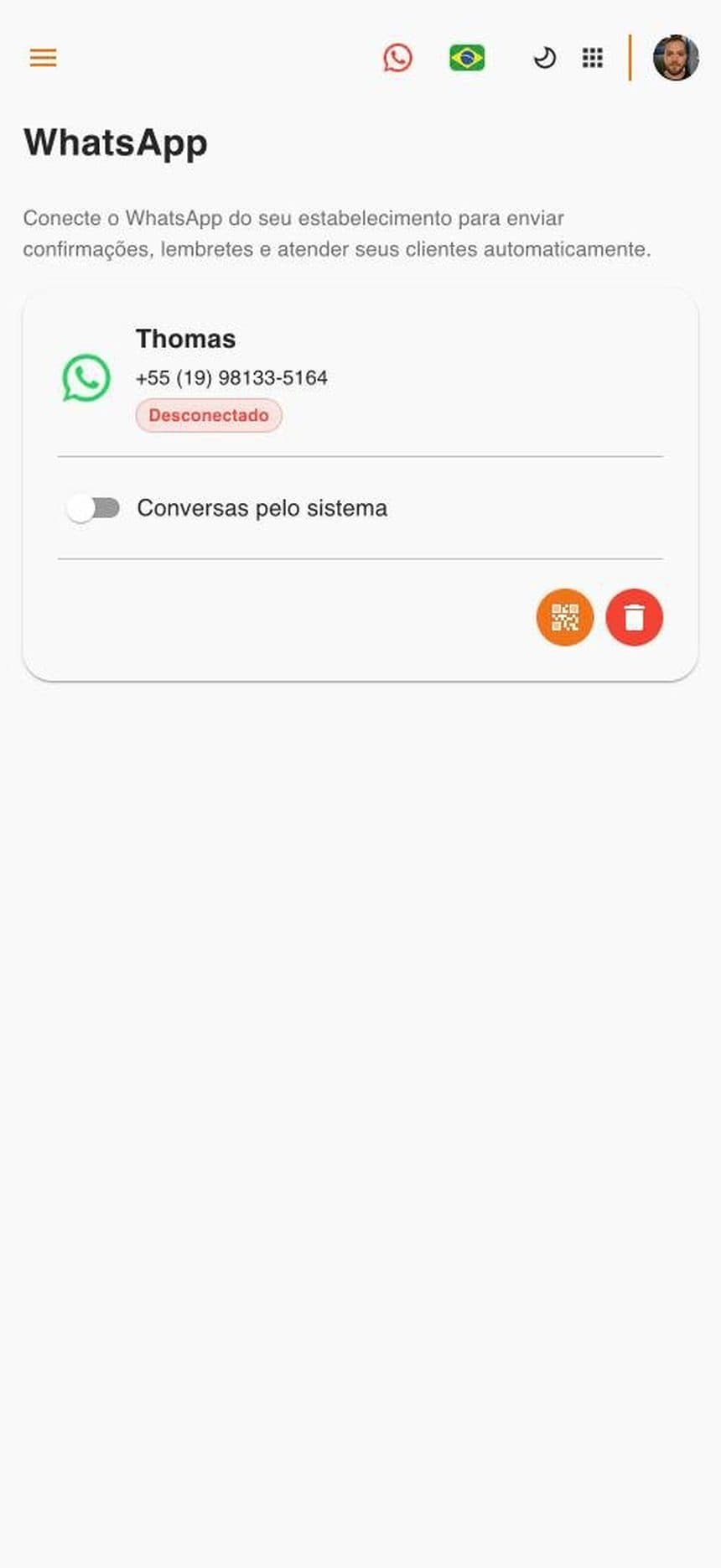 Marketing · WhatsApp no MyZeit